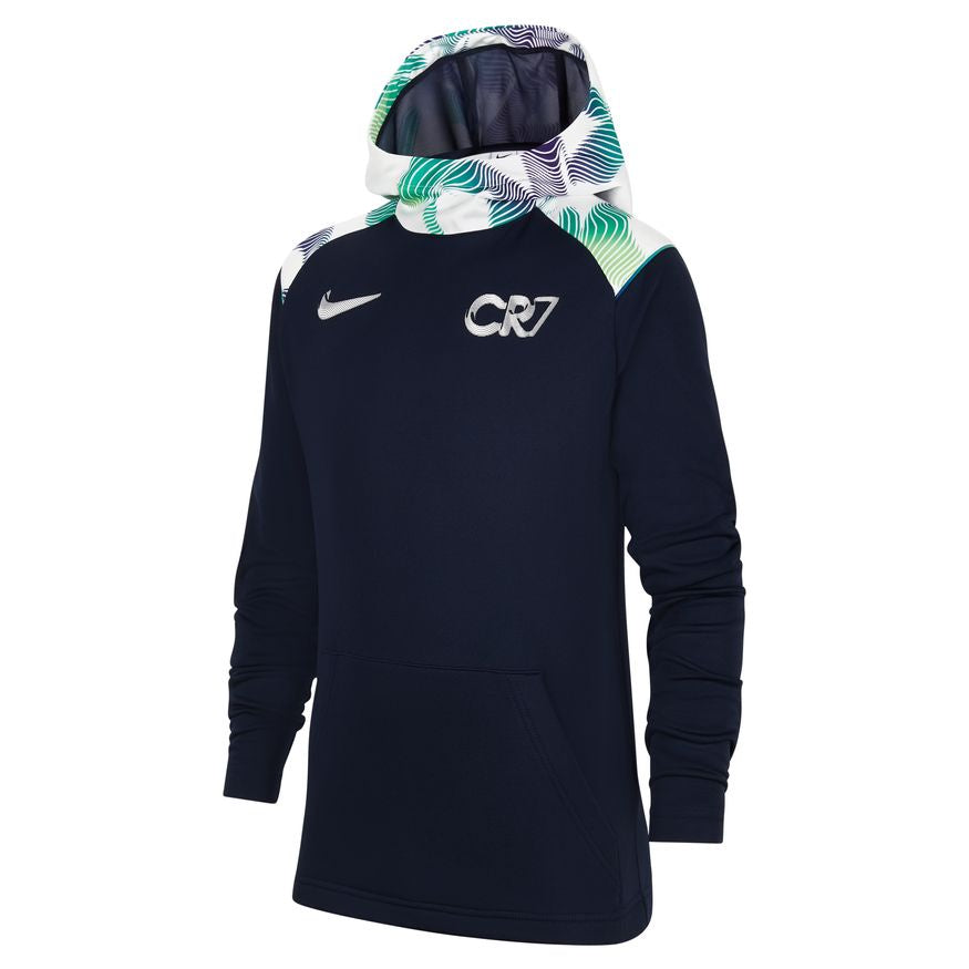 NA-Y35 (CR7 B nike drifit pullover hoodie obsidian/white) 32294604 NIKE