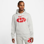 NA-Z36 (M nike sportswear swoosh league pullover hoodie grey heather) 42294859 NIKE
