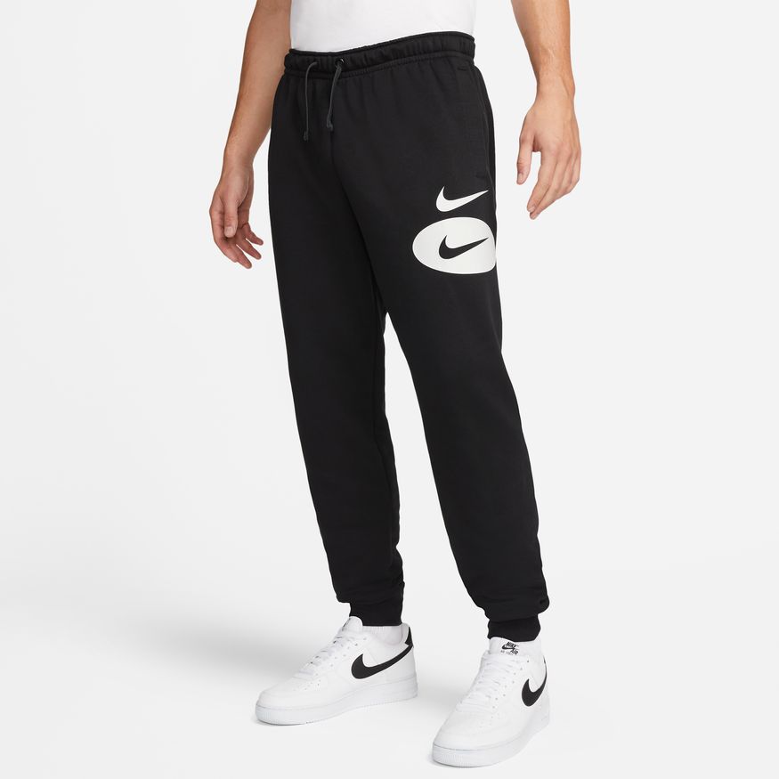 NA-J36 (M nike sportswear swoosh league fleece pants black/white) 32294859 NIKE