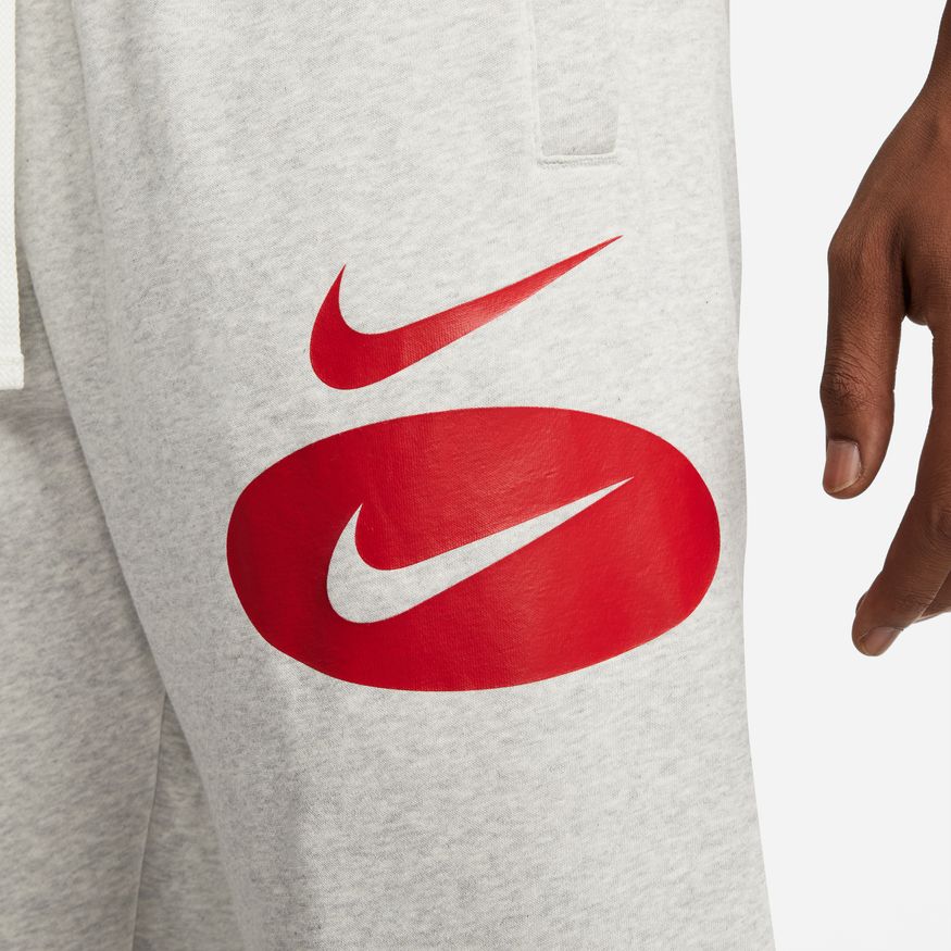 NA-F36 (M nike sportswear swoosh league pant grey/heather/university red) 32294859 NIKE