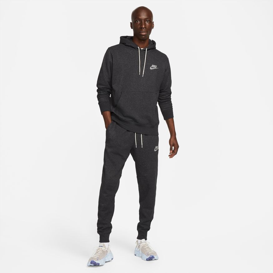 NA-O36 (M nike sportswear revival fleece jogger black/white) 32295115 NIKE