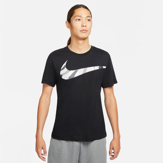 NA-F34 (Nike dry-fit sport clash tee black/white/grey) 22292046 NIKE