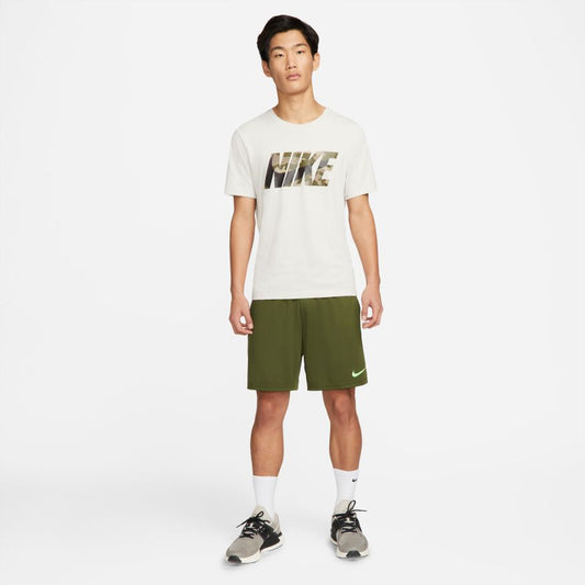 NA-N34 (Mens nike dri fit camo tee gfx white/lightbone) 22292046 NIKE