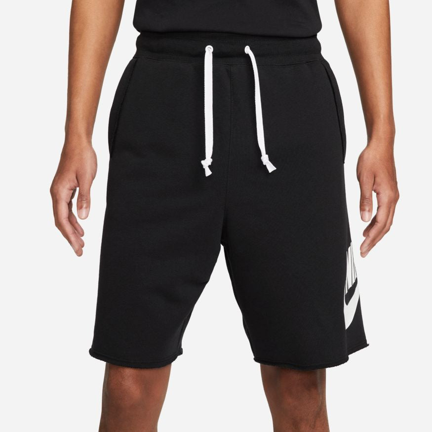 NA-E35 (M nike sportswear sports essentials french terry alumni shorts black/white) 22293836 NIKE