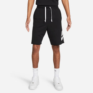 NA-E35 (M nike sportswear sports essentials french terry alumni shorts black/white) 22293836 NIKE