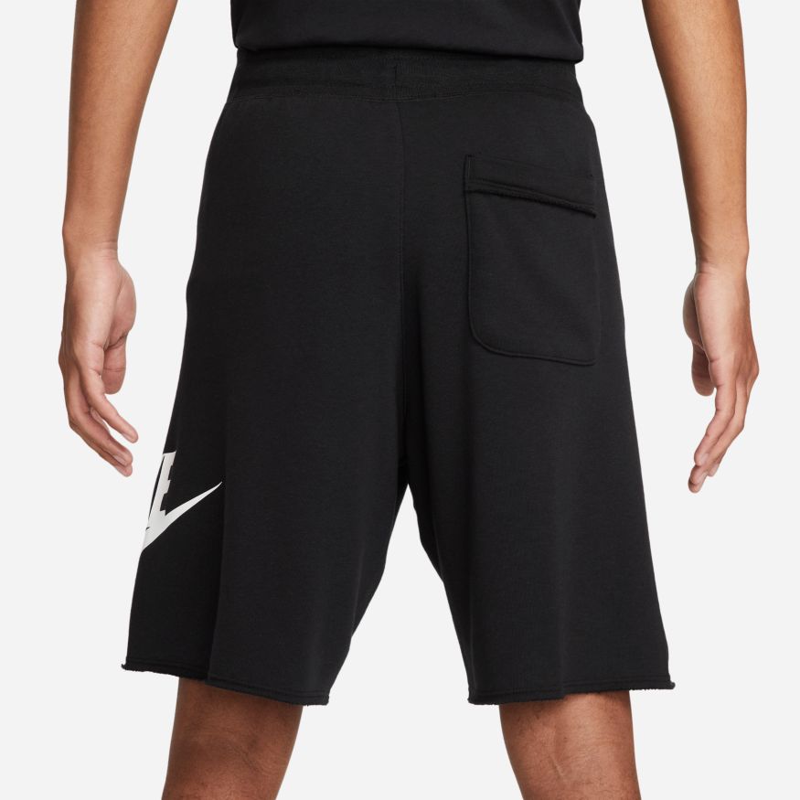 NA-E35 (M nike sportswear sports essentials french terry alumni shorts black/white) 22293836 NIKE