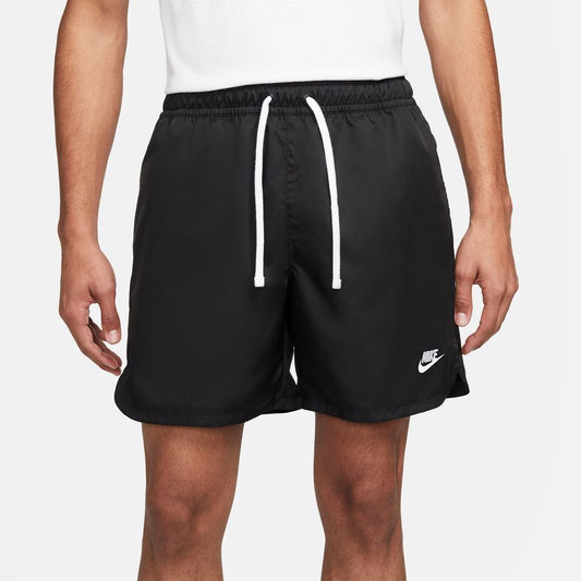 NA-M36 (M nike club woven lined flow shorts black/white) 32293069 NIKE