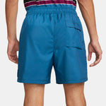 NA-H37 (M nike club woven lined flow shorts dark marine blue/white) 52293069 NIKE