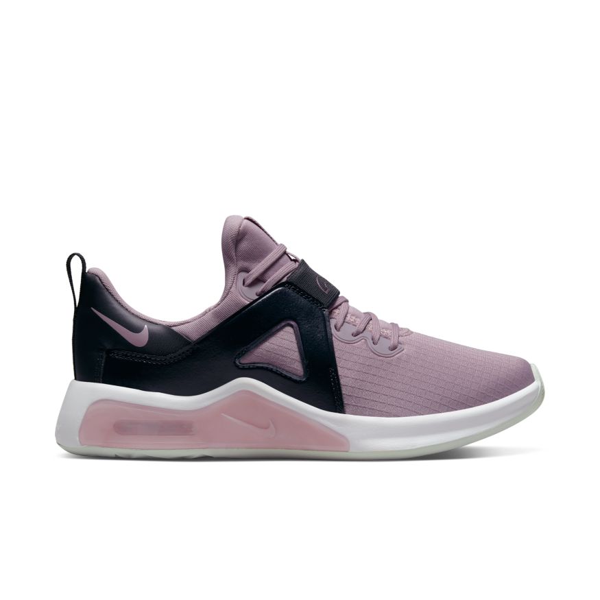 N-V129 (Wmns nike air max bella trainer 5 premium plum fog/off noir/white) 62298696 NIKE