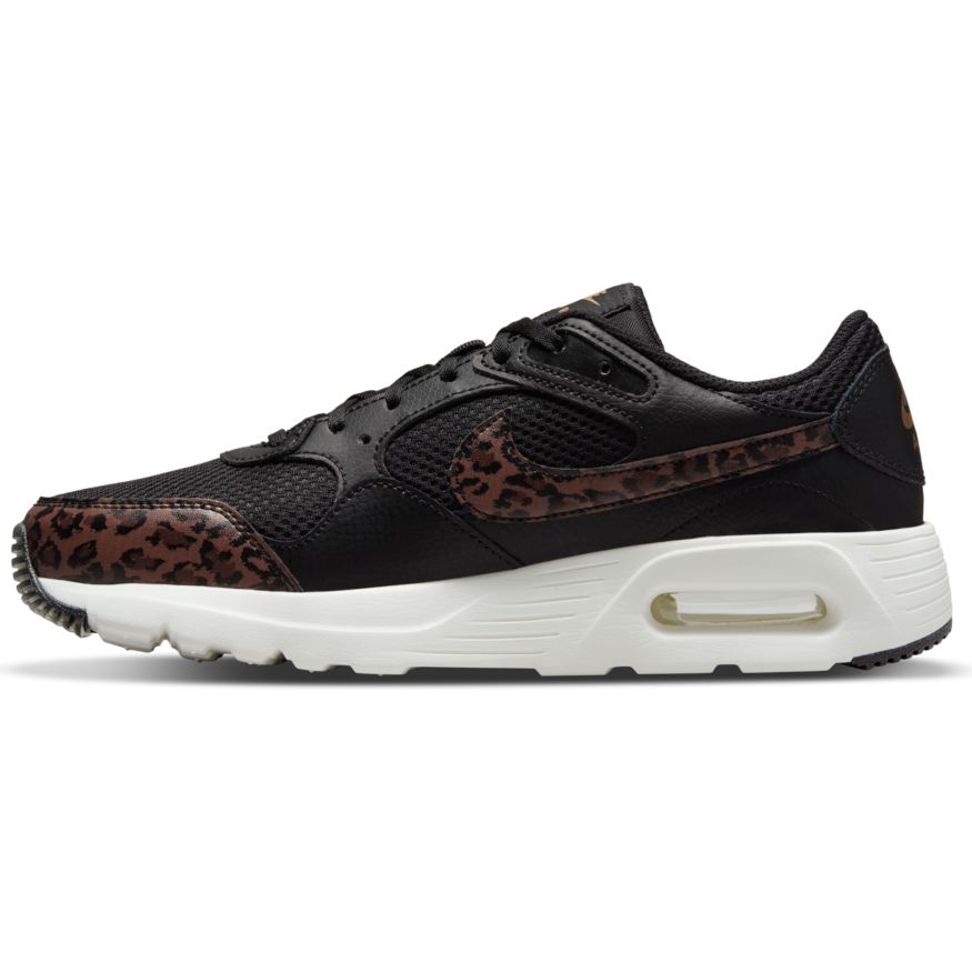 N-S126 (Womens nike air max sc black/archaeo brown/sail/metallic gold) 22296650 NIKE