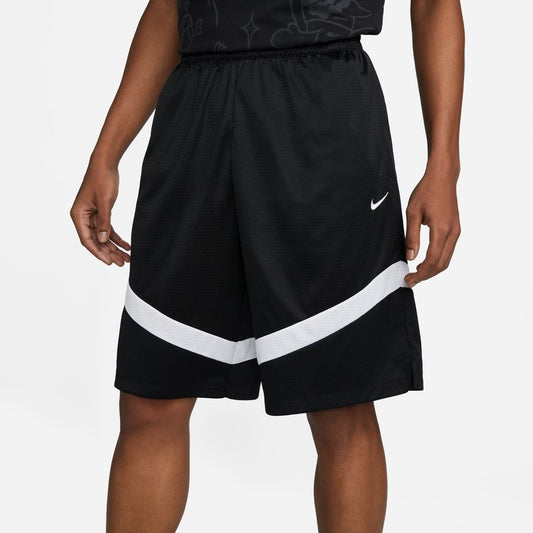 NA-E42 (Nike dri fit icon 11 inch shorts black/white) 32292813 NIKE