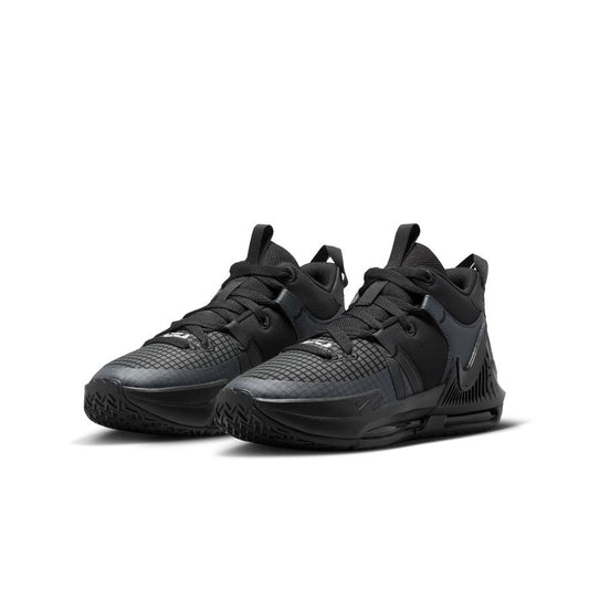 N-U133(LeBron Witness 7 Big Kids' Basketball Shoes Black/Anthracite/White) 12397673 NIKE