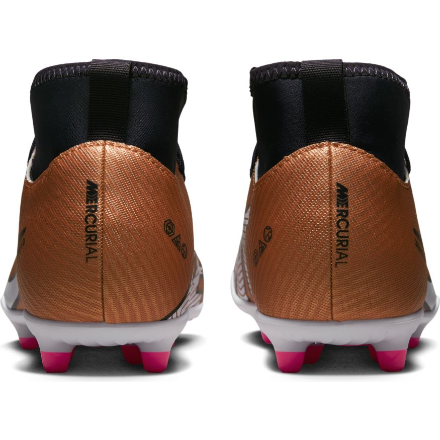 N-U132 (Nike jr superfly 9 club fg/mg metallic copper) 112294604 NIKE