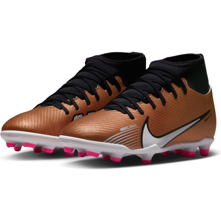 N-U132 (Nike jr superfly 9 club fg/mg metallic copper) 112294604 NIKE