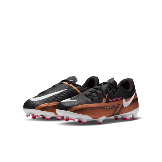 N-L132 (Nike junior phantom gt2 academy fg/mg metallic copper/black) 112295115 NIKE