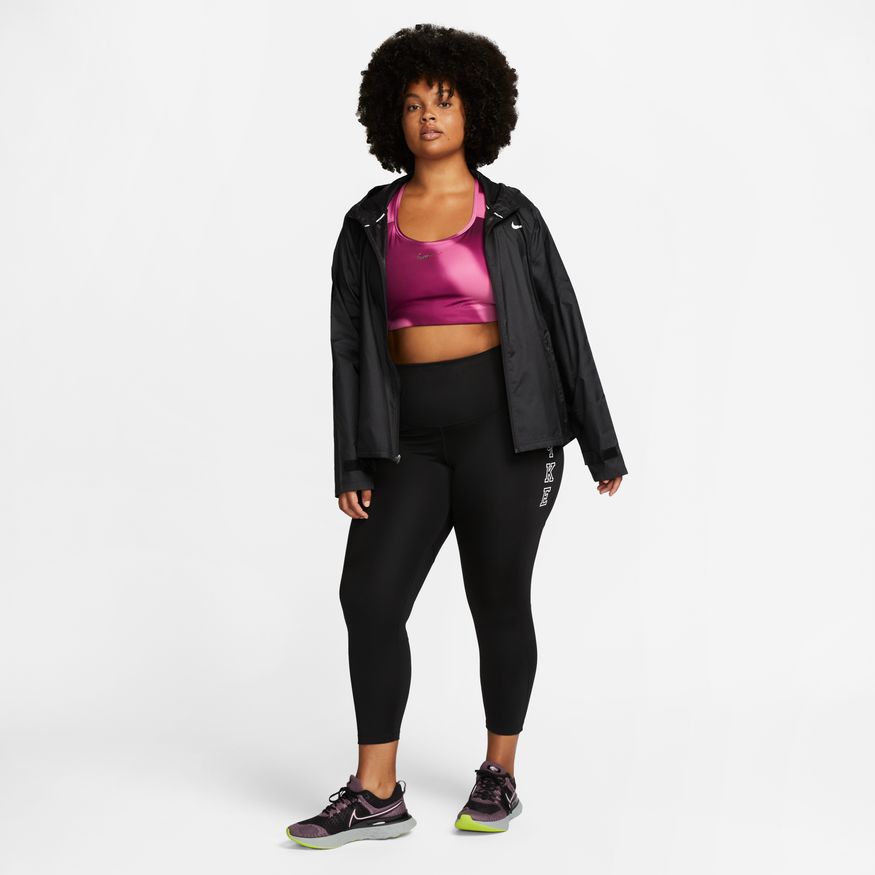 Nike Running Plus Swoosh Dri-FIT 7/8 leggings in purple