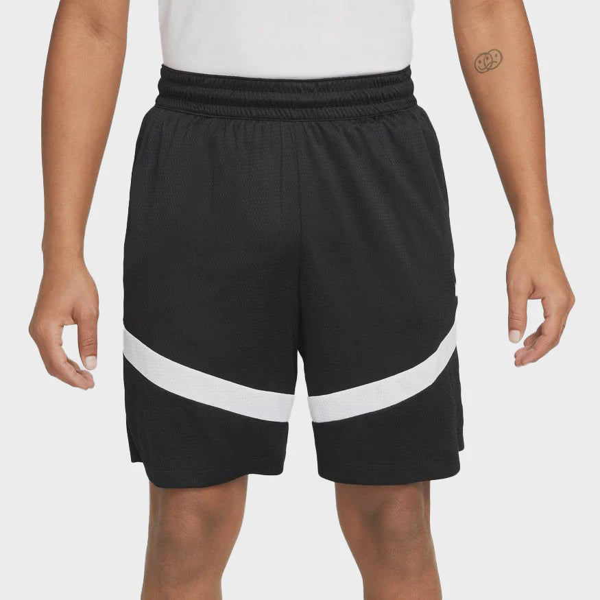NA-O42 (Nike dri fit icon 8"shorts black/white) 52392813 NIKE