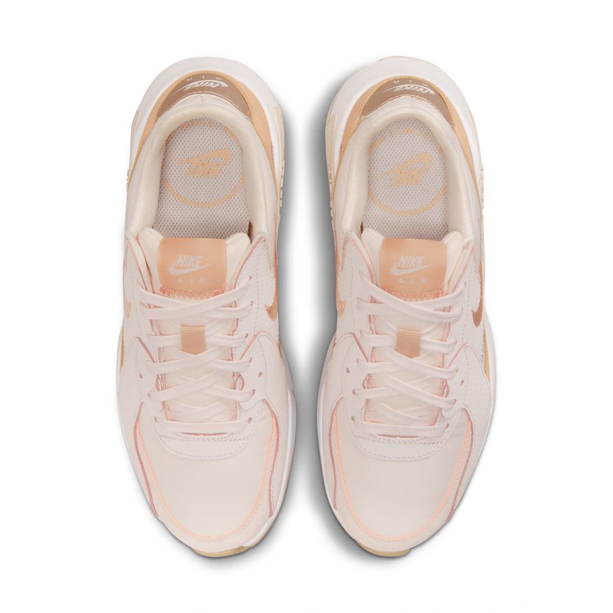 N-J133 (Nike women air max excee light soft pink/shimmer/white) 122299207 NIKE