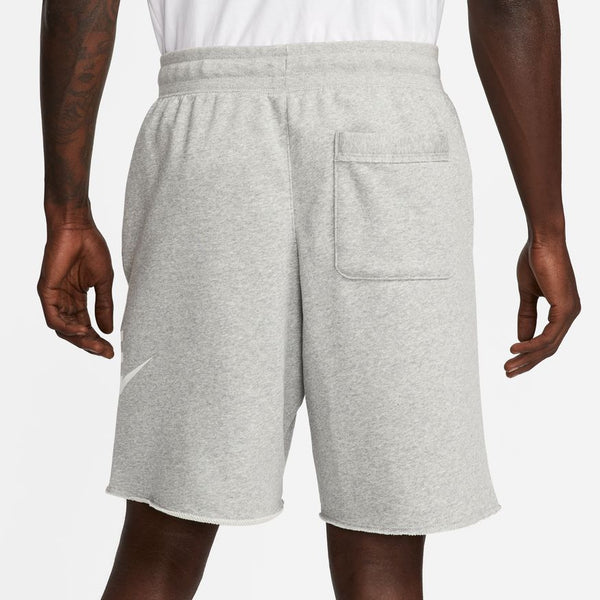 NA-C42 (Nike club alumni mens french terry shorts dark grey