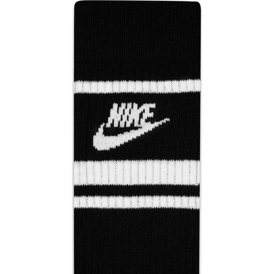NA-C34 (Nike sports wear everyday essential crew socks black/white) 12291279 NIKE
