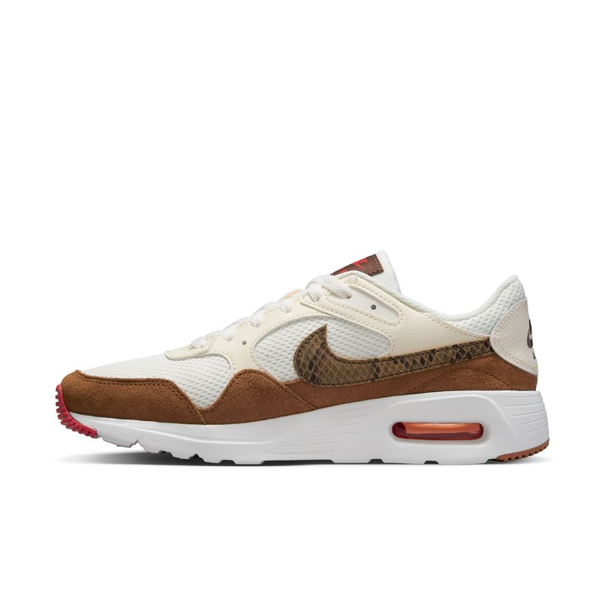 N-D134 (Nike womens air max sc pale ivory/picante red/summit white) 12398184 NIKE