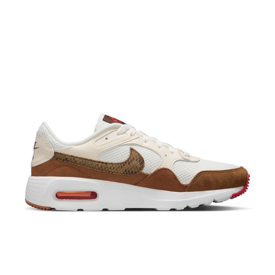 N-D134 (Nike womens air max sc pale ivory/picante red/summit white) 12398184 NIKE