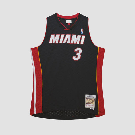 MNA-W31 (Mitchell and ness swingman jersey heat dwd 12-13 road black) 102398695