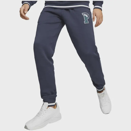 PA-J9 (Puma squad sweatpants fleece navy) 112395000