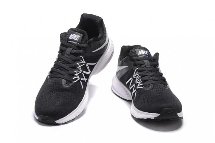 N-E89 (Zoom winflo 3 black/white) 61698184 - Otahuhu Shoes