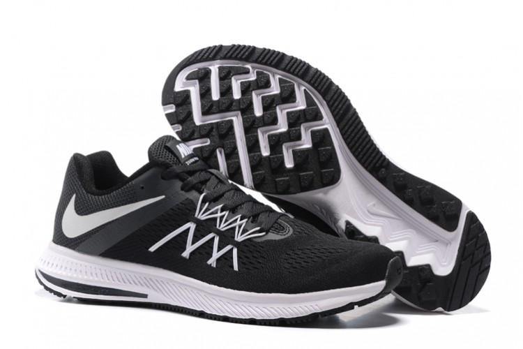 N-E89 (Zoom winflo 3 black/white) 61698184 - Otahuhu Shoes