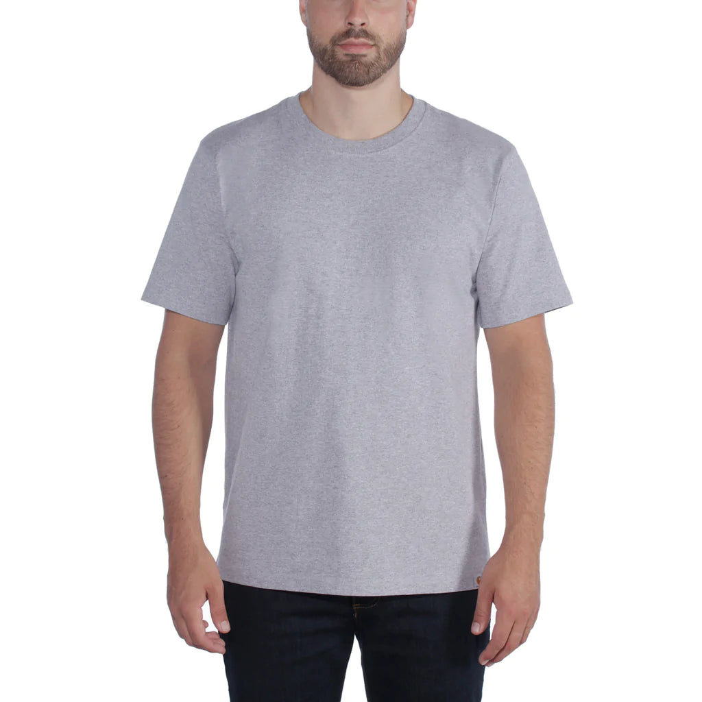 CHA-O3 (Carhartt workwear solid t-shirt heather grey) 82292018 CARHARTT