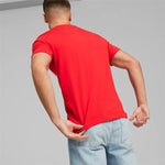 PA-Y7 (Puma essentials + logo lab tee for all time red/black) 32292250 PUMA
