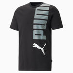 PA-W7 (Puma essentials+ logo lab tee black) 32292250 PUMA