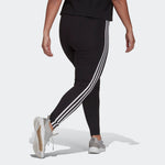 AA-N12 (Adidas essentials 3-stripes leggings plus size black/white) 112192815 ADIDAS
