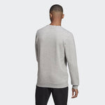 AA-W10 (Essential big logo  sweatshirt crew medium grey heather/black) 62194095 - Otahuhu Shoes