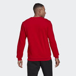 AA-W9 (Mens essentials big logo sweat shirt scarlet/white) 42194095 - Otahuhu Shoes