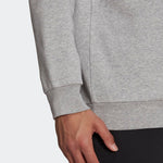 AA-F12 (Essential feelcozy sweatshirt medium grey heather/black) 102194095 ADIDAS