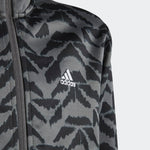 AA-B19 (Adidas football celebration tracksuit grey/black/white) 32396140 ADIDAS