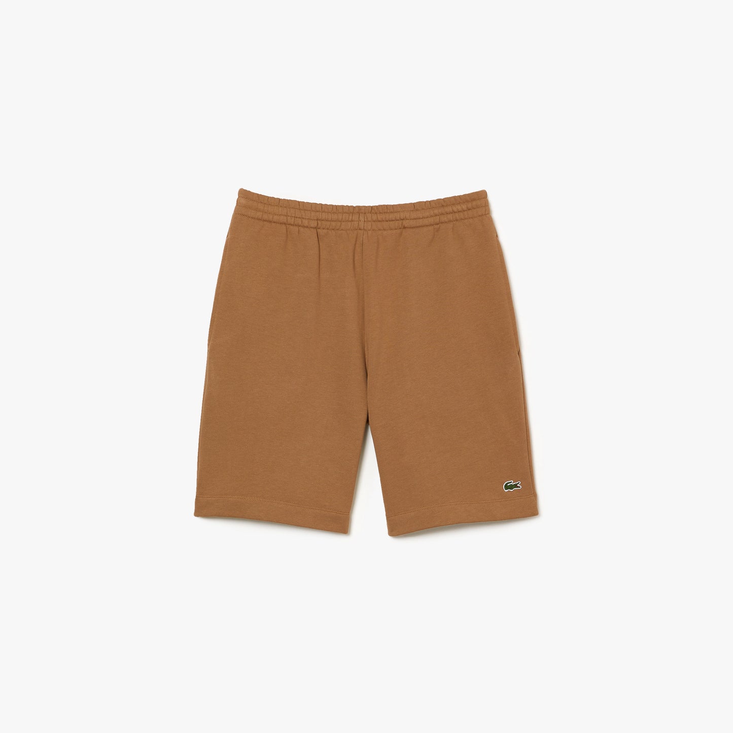 LCA-Q14 (Men's Organic Brushed Cotton Fleece Shorts Black) 12396087 LACOSTE