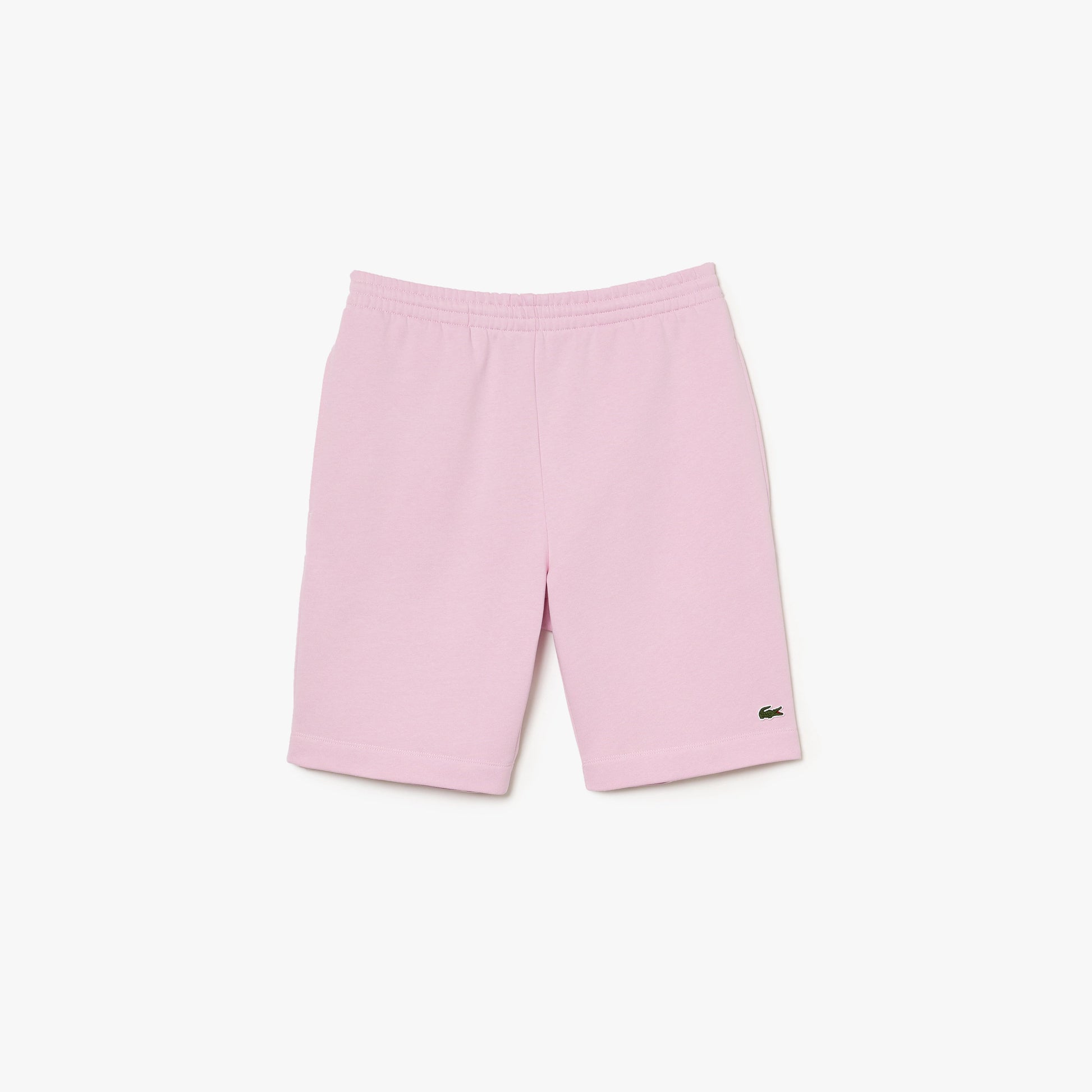 LCA-R14 (Men's Organic Brushed Cotton Fleece Shorts Pink) 12396087 LACOSTE