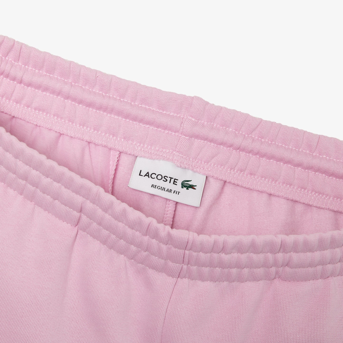 LCA-R14 (Men's Organic Brushed Cotton Fleece Shorts Pink) 12396087 LACOSTE