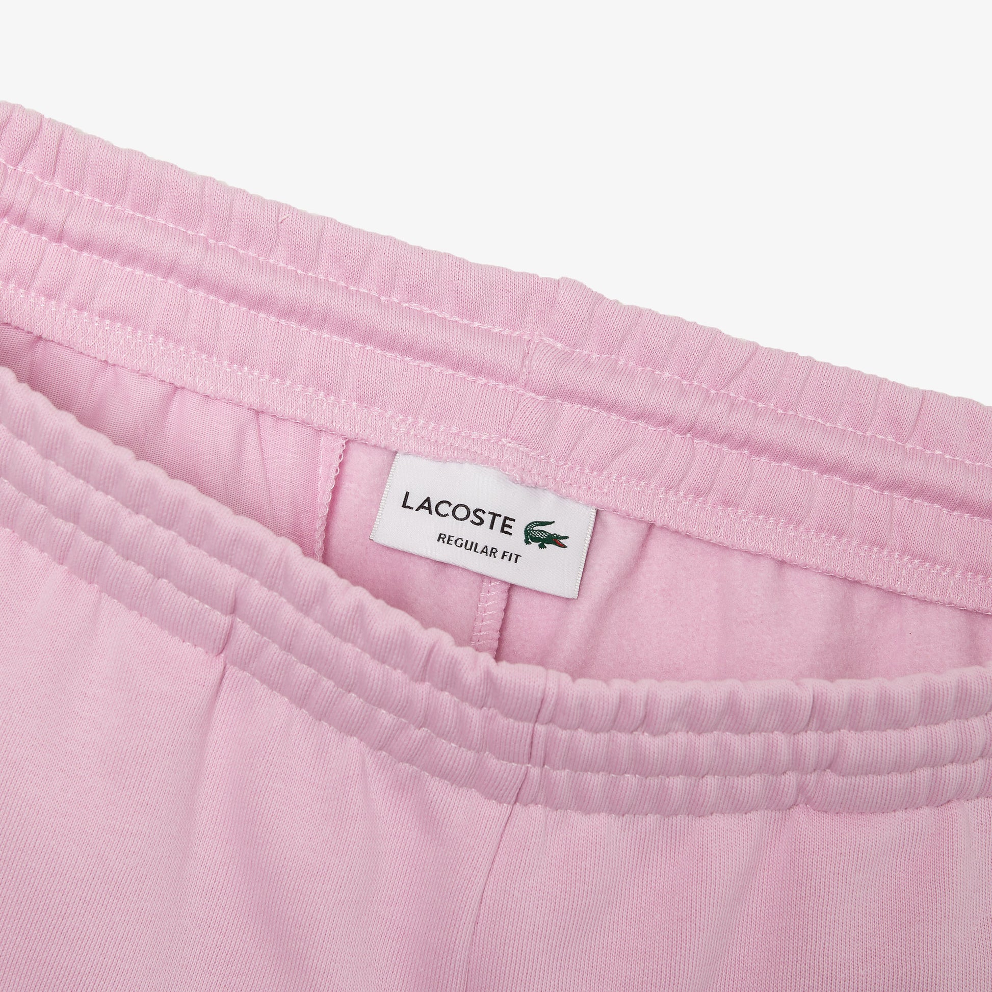 LCA-R14 (Men's Organic Brushed Cotton Fleece Shorts Pink) 12396087 LACOSTE