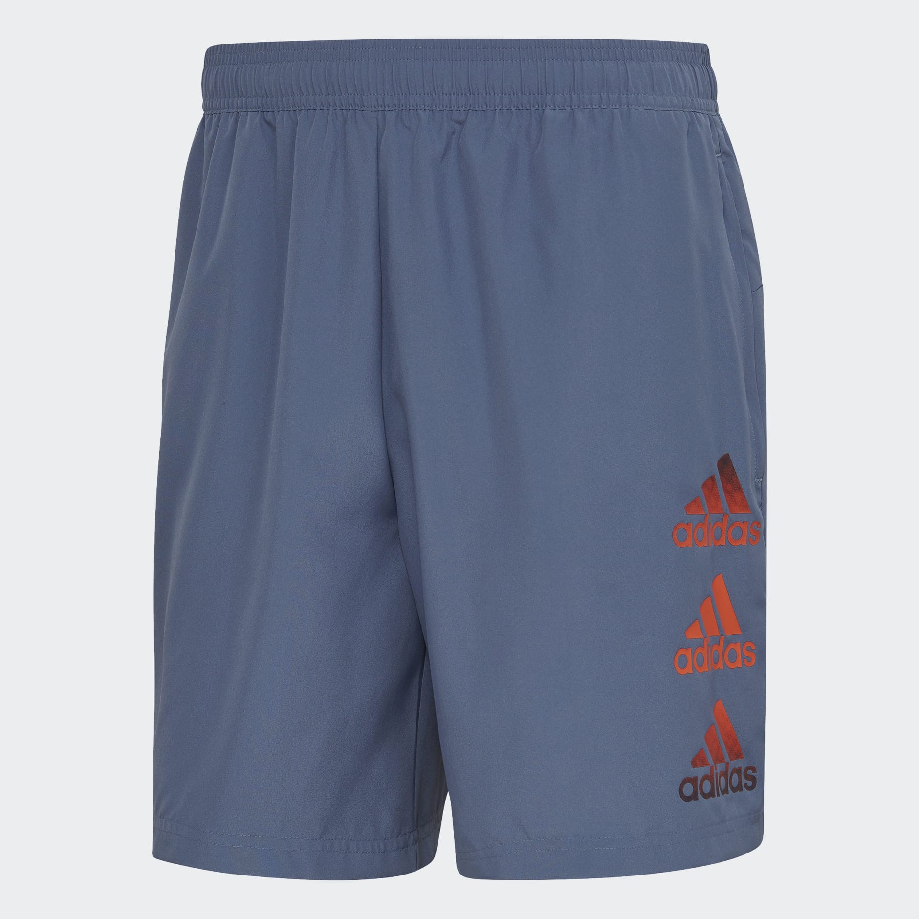 AA-S17 (DESIGNED TO MOVE LOGO SHORTS Wonder Steel) 12392560 ADIDAS