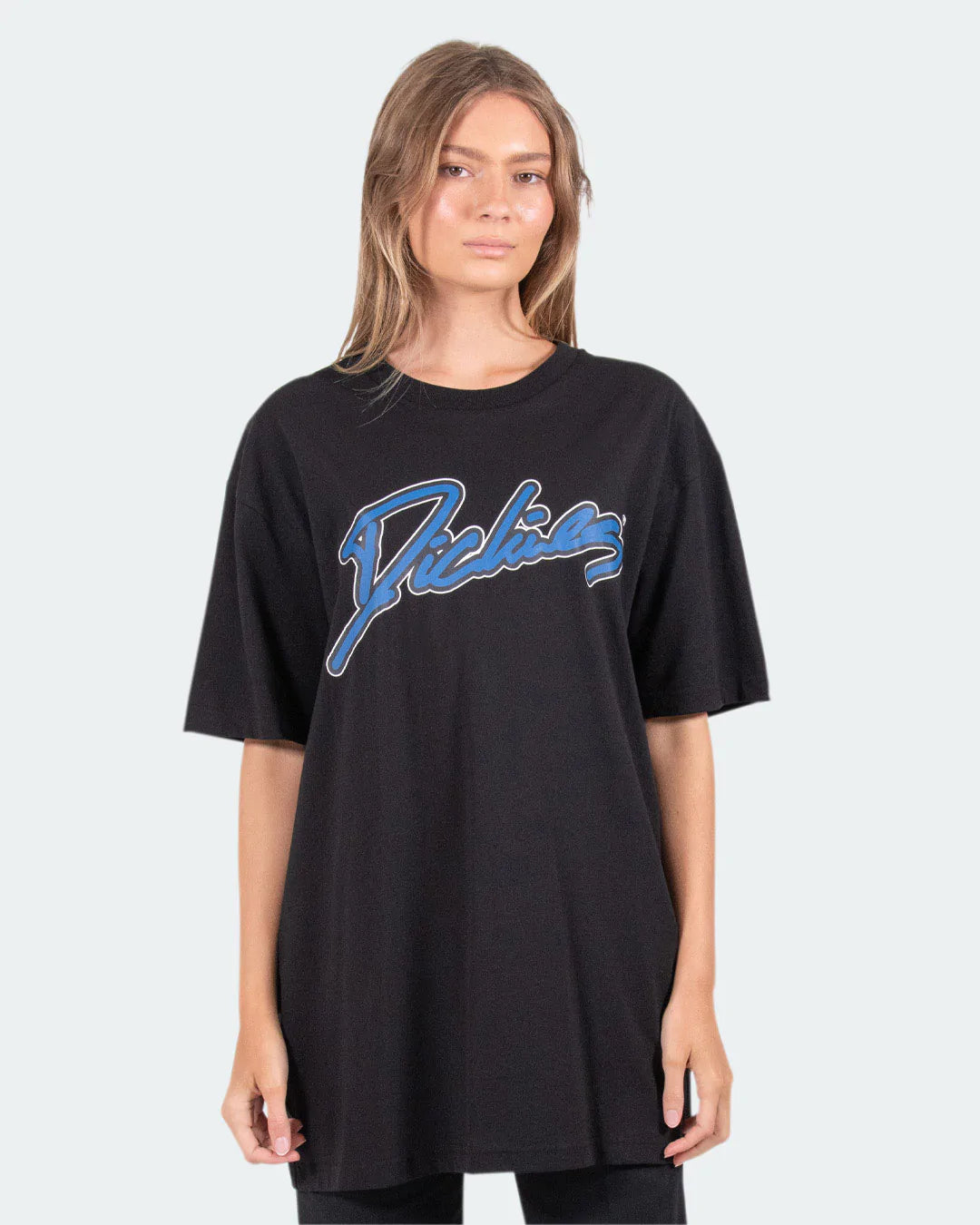 D-P4 (Dickies line work classic fit short sleeve tee black) 102294023 DICKIES