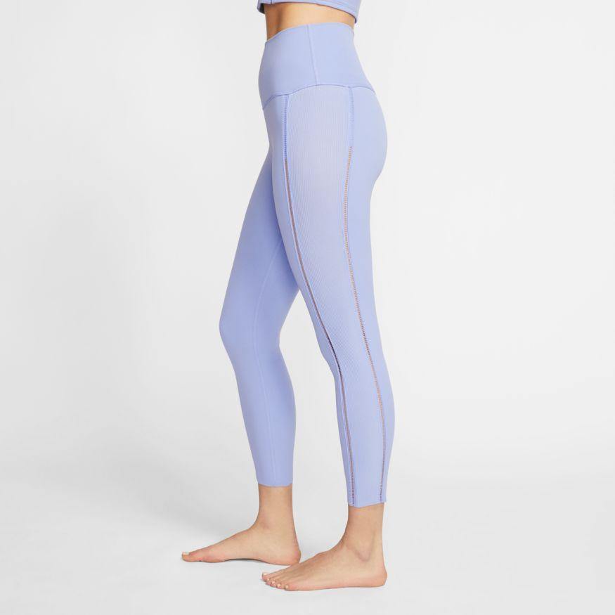 NA-K23 (W nk yoga luxe rib 7/8 tight little thistle/sapphire) 62096138 - Otahuhu Shoes