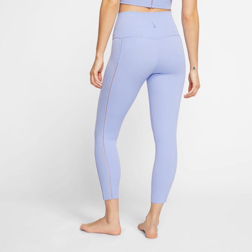 NA-K23 (W nk yoga luxe rib 7/8 tight little thistle/sapphire) 62096138 - Otahuhu Shoes