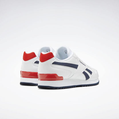 R-L11 (Reebok royal glide white/vector navy/instinct red) 72095630 - Otahuhu Shoes