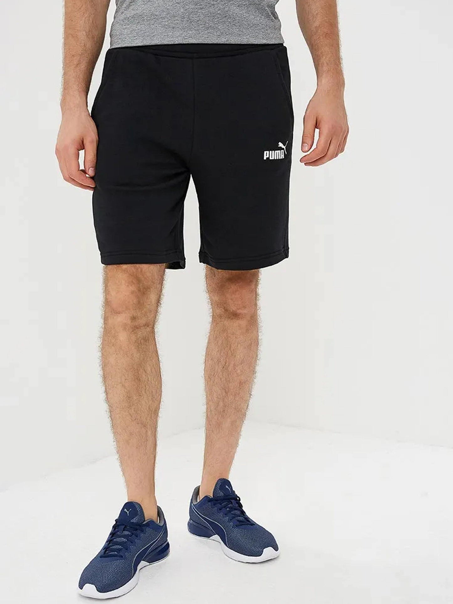 PA-I1 (ESS SWEAT BERMUDAS 10"TR BLK) 21993000 - Otahuhu Shoes