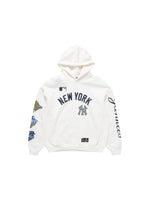 MJA-F11 (Majestic vintage sport oversize over the head hoodie yankees vintage white) 72396956 MAJESTIC