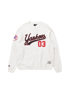 MJA-I12 (Majestic major league baseball script number crew new york yankees vintage white) 102395651